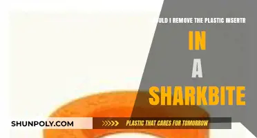 Should You Remove the Plastic Insert in SharkBite Fittings?