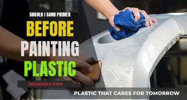 Sanding Primer: Essential Step for Painting Plastic?