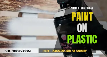 How to Seal Spray Paint on Plastic Surfaces