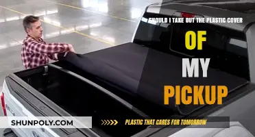 To Remove or Not: The Plastic Cover Dilemma for Pickup Owners