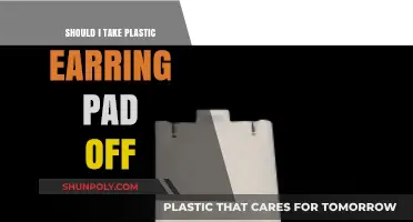 To Remove or Not: The Plastic Earring Pad Dilemma