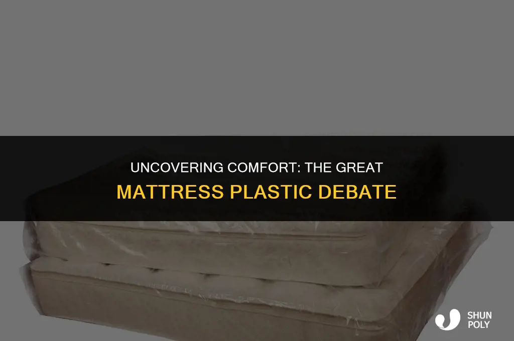 should i take the plastic off my mattress