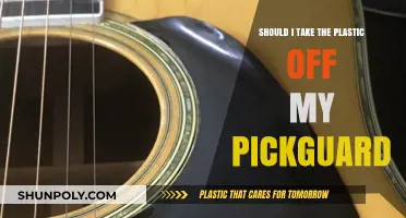 To Peel or Not to Peel: The Pickguard Plastic Dilemma