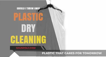 How to Dispose of Plastic Dry Cleaning Bags?