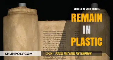 Kosher Scrolls: Unwrapping the Plastic Debate