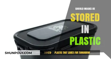 Storing Masks: Plastic Bags, Yes or No?