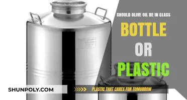 Glass vs. Plastic: The Best Olive Oil Storage Choice