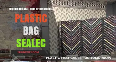 Should Oriental Rugs Be Stored in Sealed Plastic Bags?