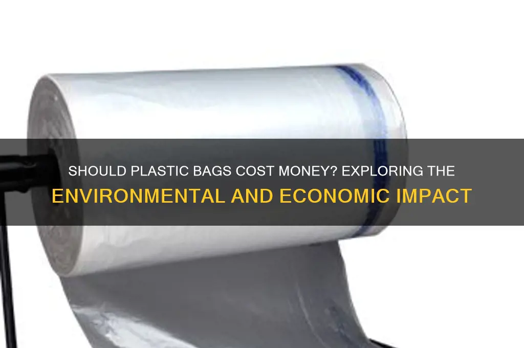 should plastic bags cost money