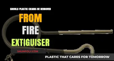 Should Plastic Chains on Fire Extinguishers Be Removed? Pros and Cons