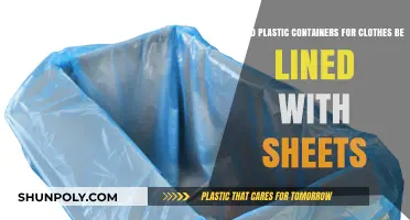 Smart Storage: Line Plastic Containers to Protect Your Clothes