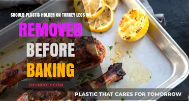 Should You Remove Plastic Holders Before Baking Turkey Legs?