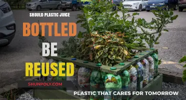 Reusing Plastic Juice Bottles: Eco-Friendly or Health Hazard?