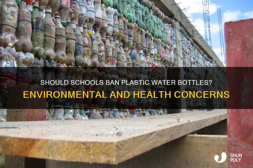should plastic water bottles be banned in schools