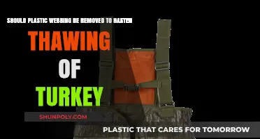 Should You Remove Plastic Webbing for Faster Turkey Thawing?