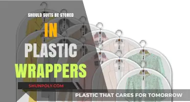 Storing Suits: Plastic Wrappers – Good or Bad?