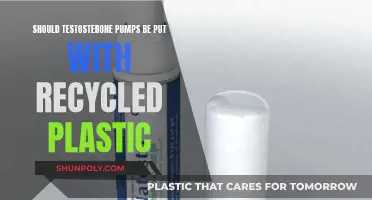 Testosterone Pumps: Recycled Plastic's Safe Companion?