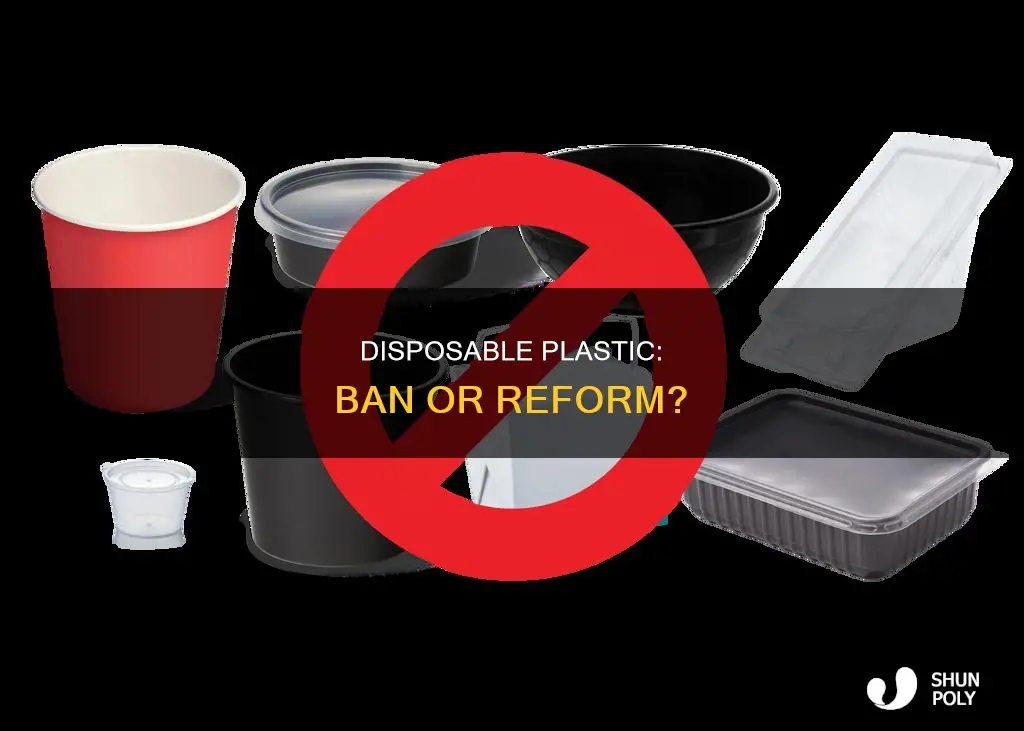 should the us ban disposable plastic