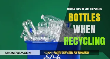 Should You Leave Tops on Plastic Bottles When Recycling?