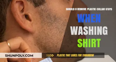 Should You Remove Plastic Collar Stays Before Washing Your Shirt?
