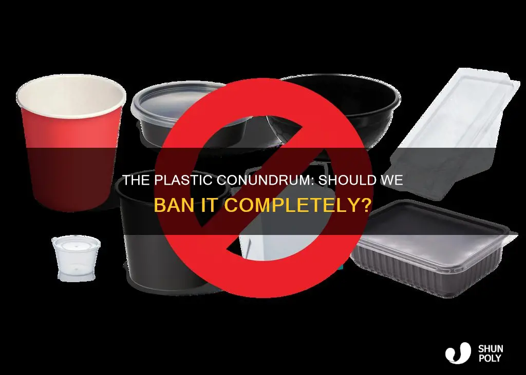 should we completly ban plastic material