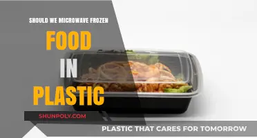 Microwaving Frozen Food: Plastic Safety Concerns?