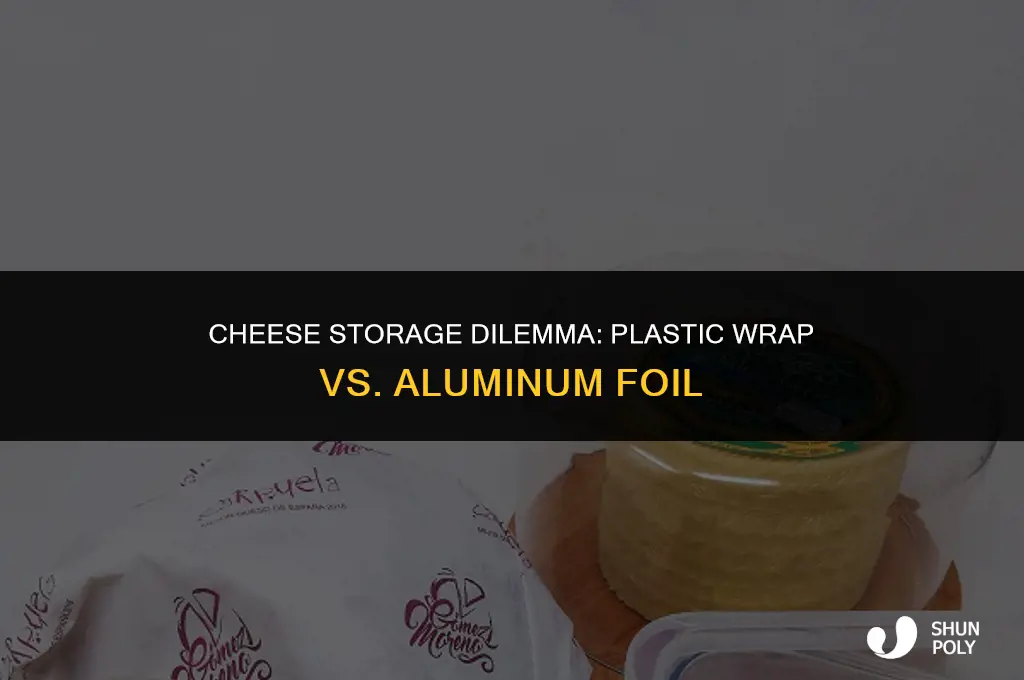should wrap cheese in plastic or foil