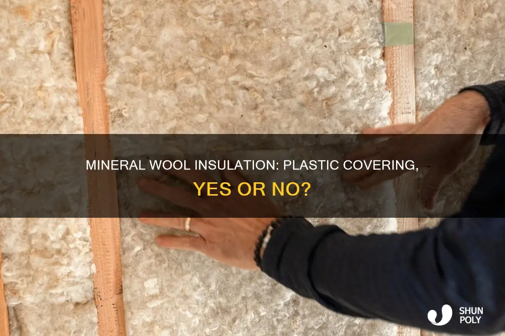 should you cover mineral wool with plastic