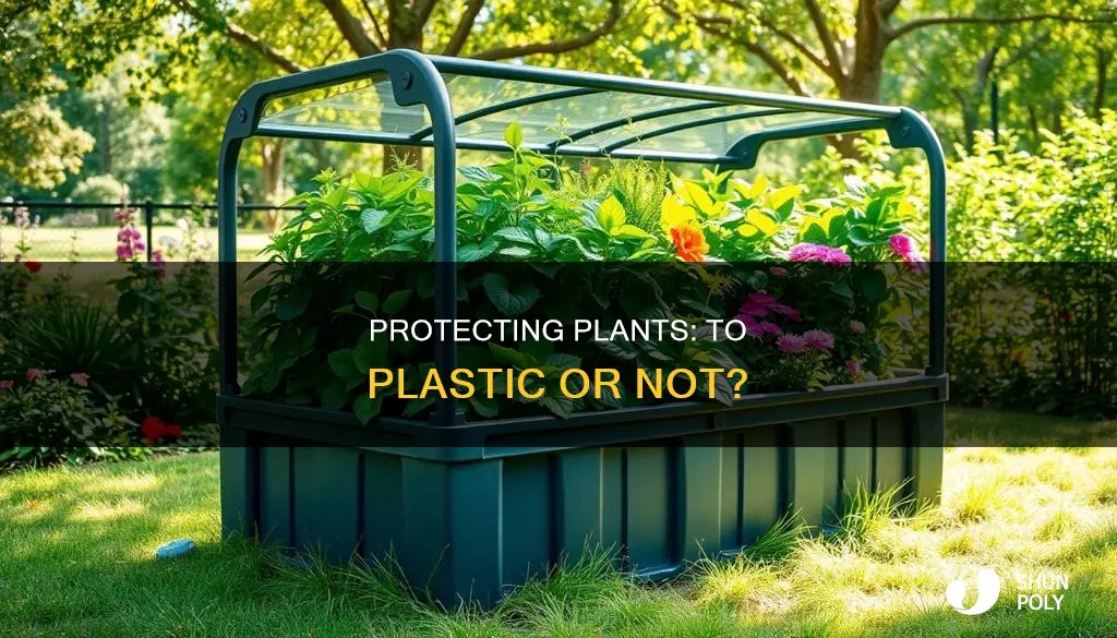 should you cover plants with plastic