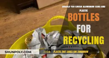 Crushing Cans and Bottles: Recycling Do or Don't?