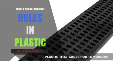 Should You Cut Drainage Holes in Plastic Containers?