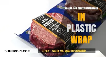 Preserving Freshness: The Do's and Don'ts of Freezing Hamburgers in Plastic Wrap