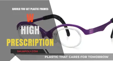 Plastic Frames for High Prescriptions: Pros, Cons, and Best Practices