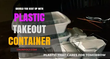 Plastic Takeout Containers: Safe for Heating?