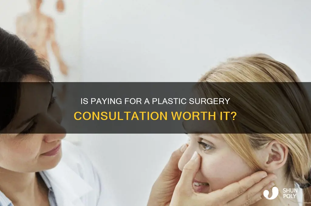 should you pay for a consultation for a plastic surgery