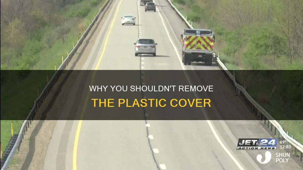 should you peel plastic off drivers license