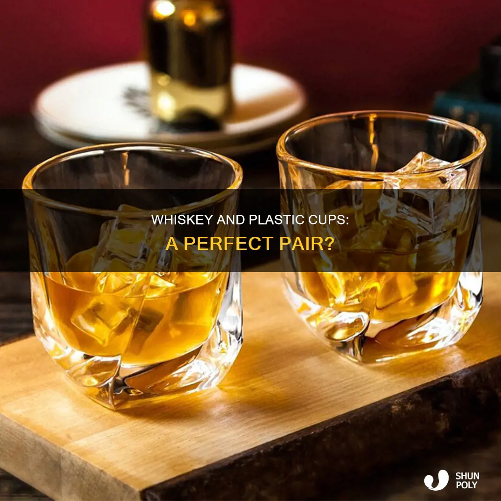 should you serve whiskey in plastic cup