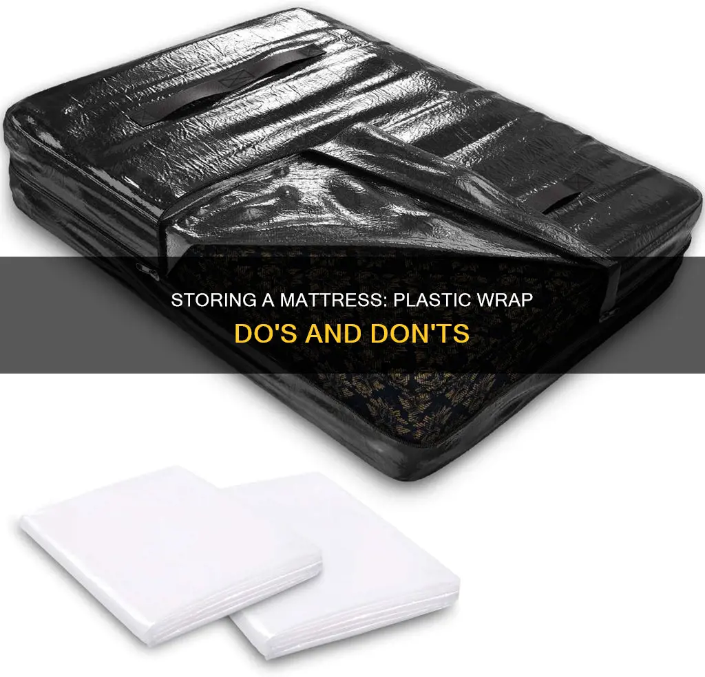 should you store a mattress in plastic