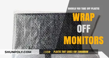 Unwrapping the Truth: To Remove or Not Remove Plastic Wrap from Monitors