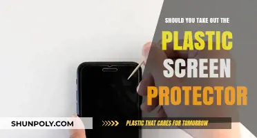 To Peel or Not to Peel: The Plastic Screen Protector Dilemma