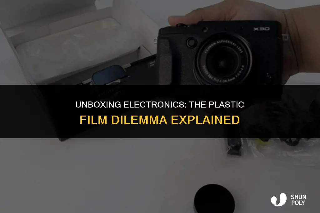 should you take plastic film off electronics