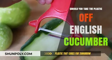 Unwrapping the Truth: To Peel or Not to Peel English Cucumbers?