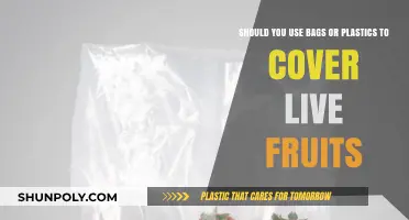 Bags vs. Plastics: Best Cover for Live Fruits Explained