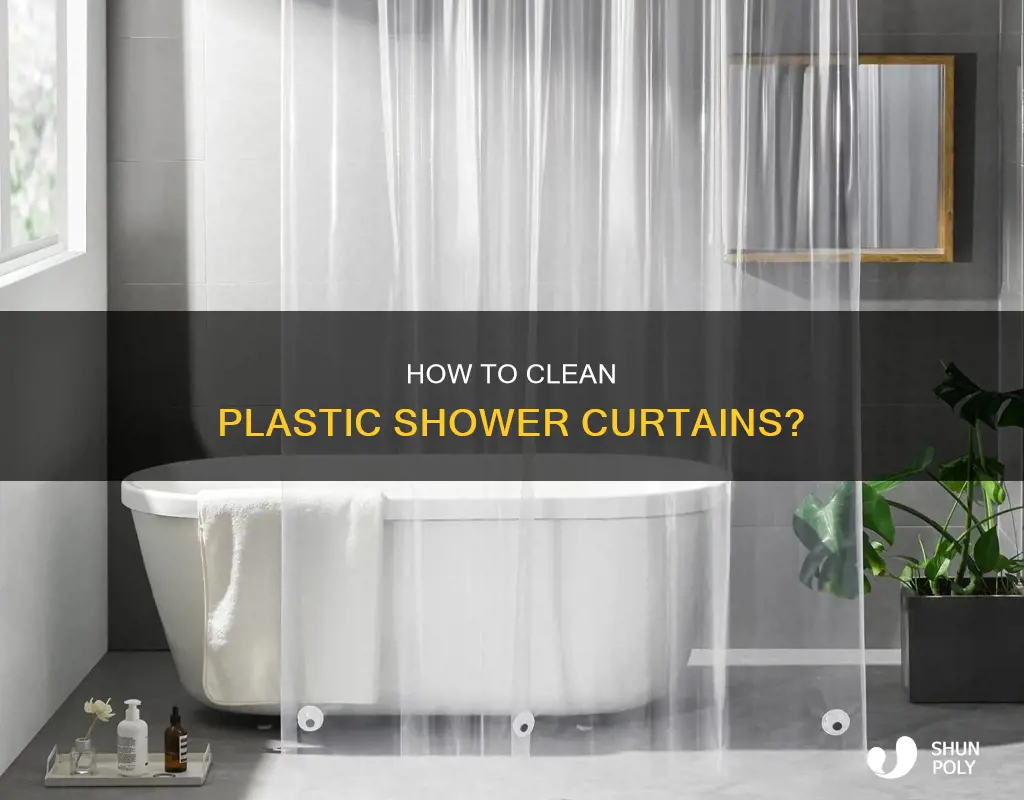 should you was plastic shower curtains