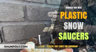 Waxing Your Plastic Snow Saucer: Yes or No?