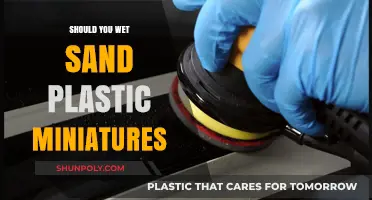 Wet Sanding Plastic Miniatures: To Smooth or Not?