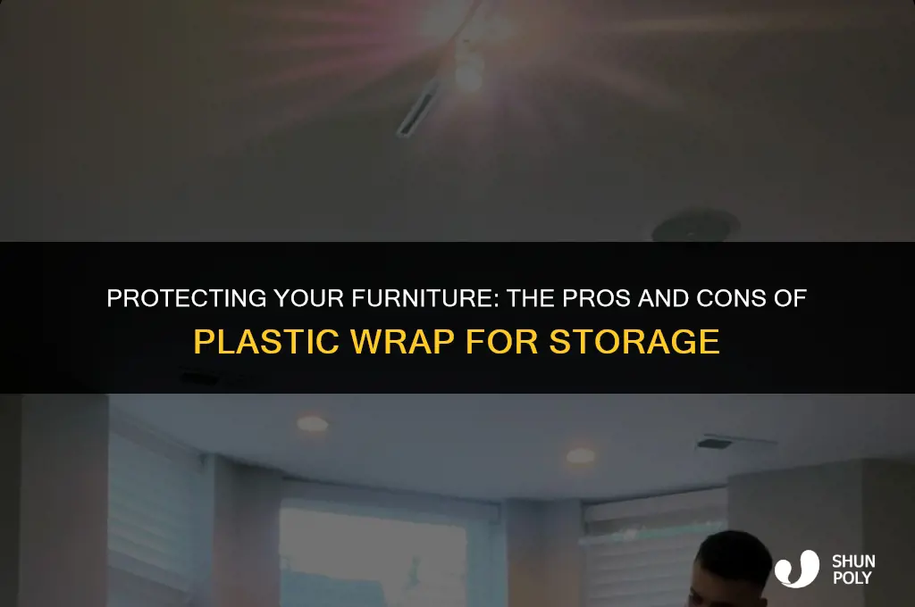 should you wrap furniture in plastic for storage