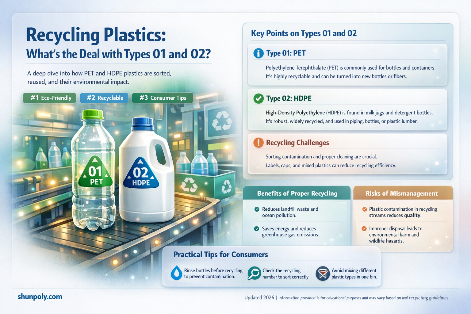 are 01 and 02 plastics recyclable