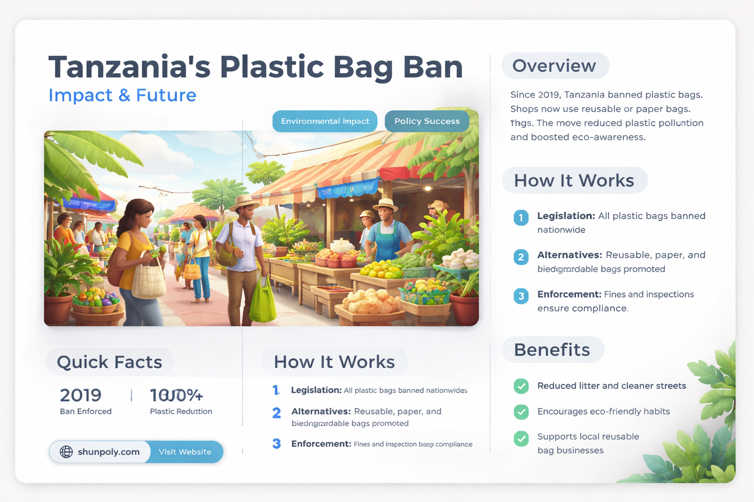 are plastic bas banned in tanzania