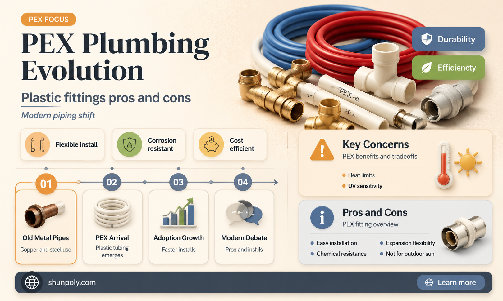 are plastic pex fittings any good